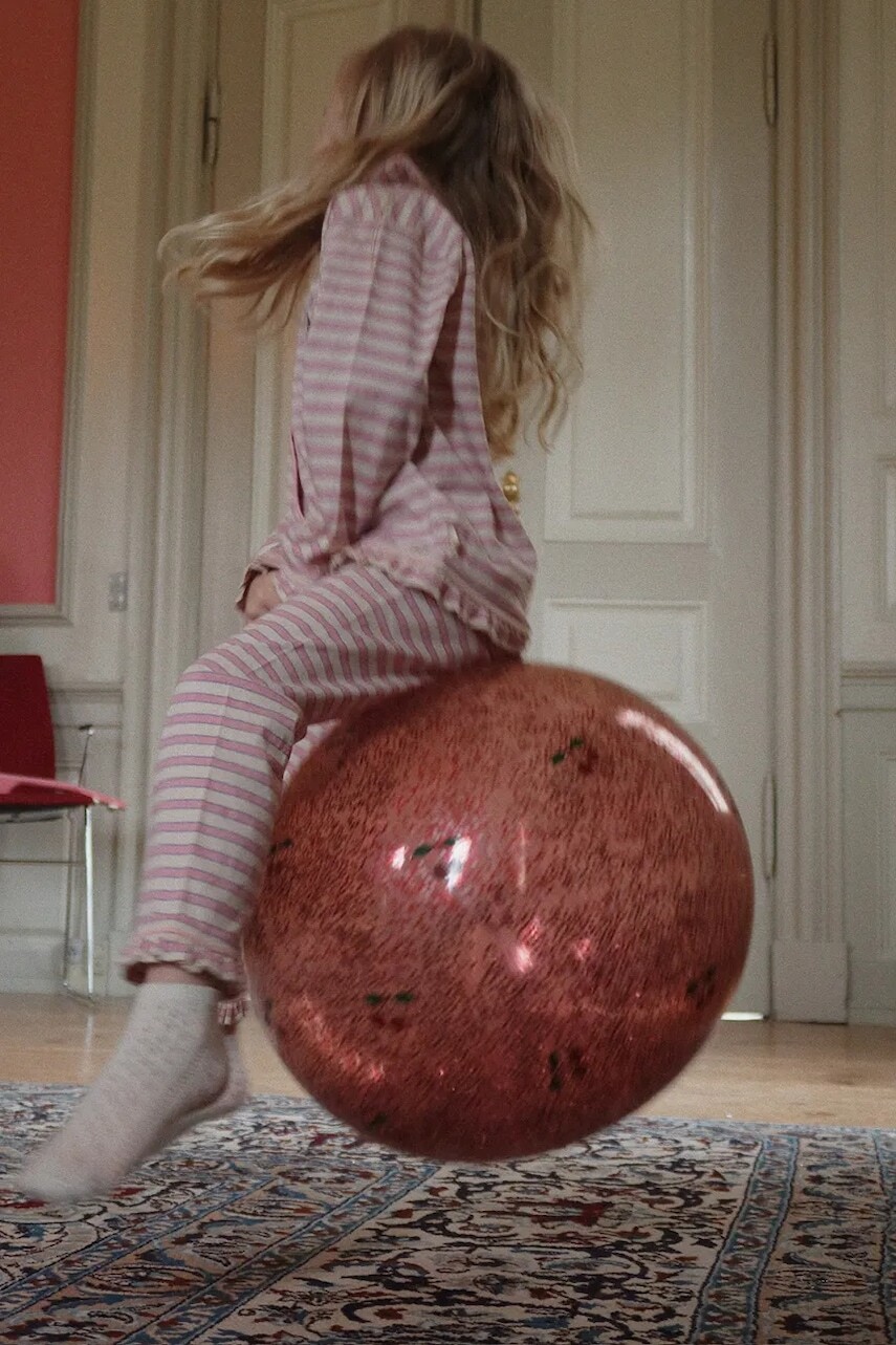 Skákacia lopta Konges Sløjd GLITTER JUMP BALL KS104239