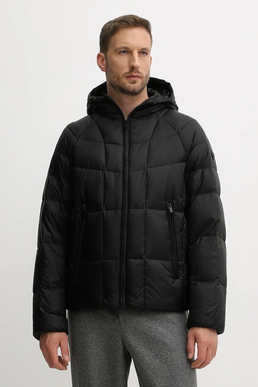 Páperová bunda BOSS čierna farba, zimná, 50549303