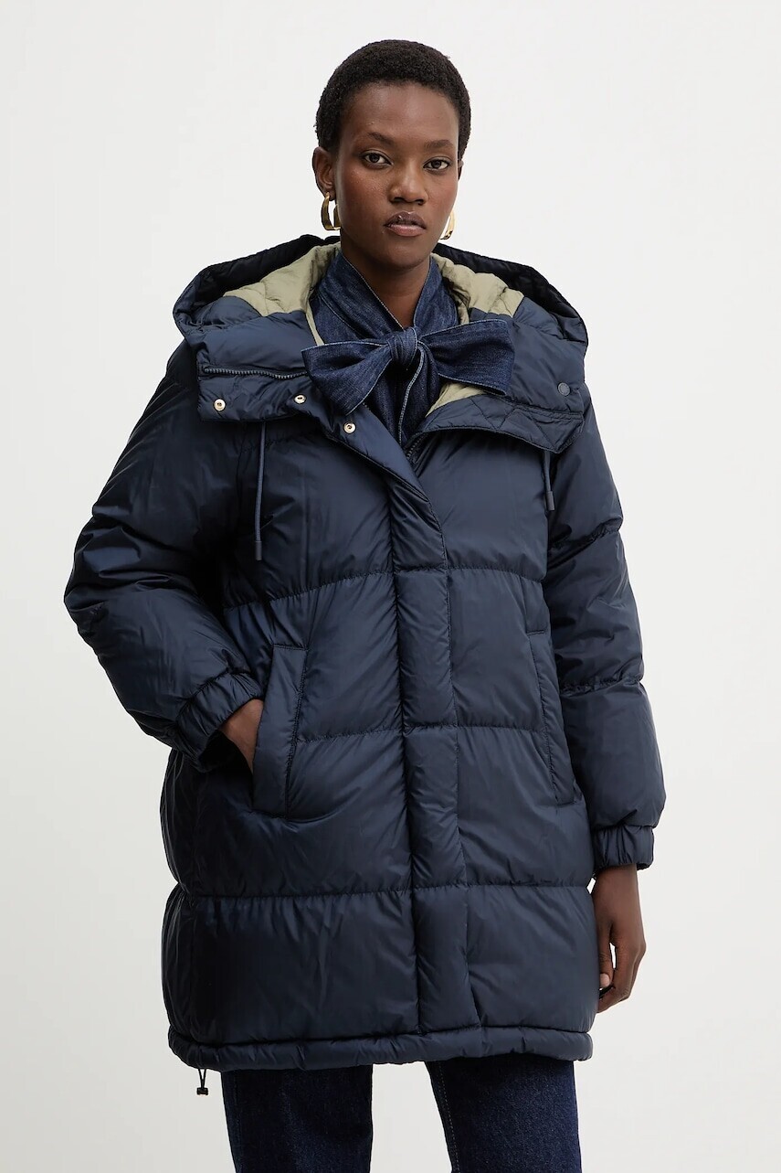 Obojstranná bunda Weekend Max Mara ANFORA tmavomodrá farba, 2525496062600