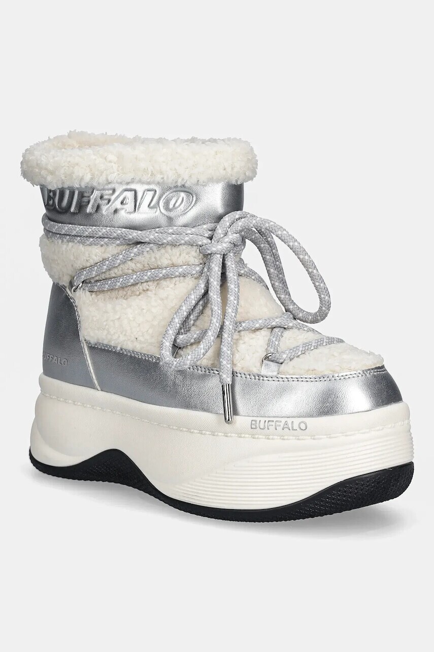 Snehule Buffalo Orcus Snow Boot strieborná farba, 1270162-SLV