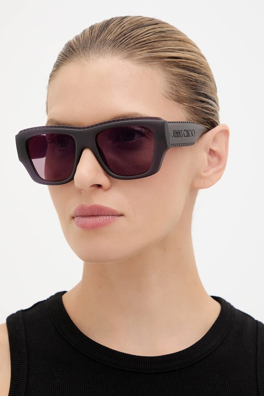 Slnečné okuliare Jimmy Choo fialová farba, 0JC6003U