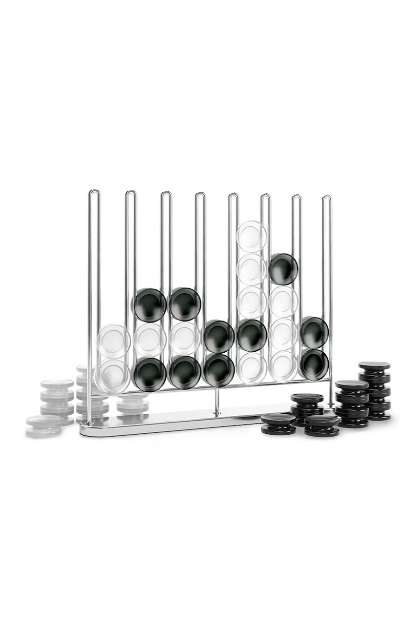 Strategická hra Umbra Stax 4 In A Row šedá farba