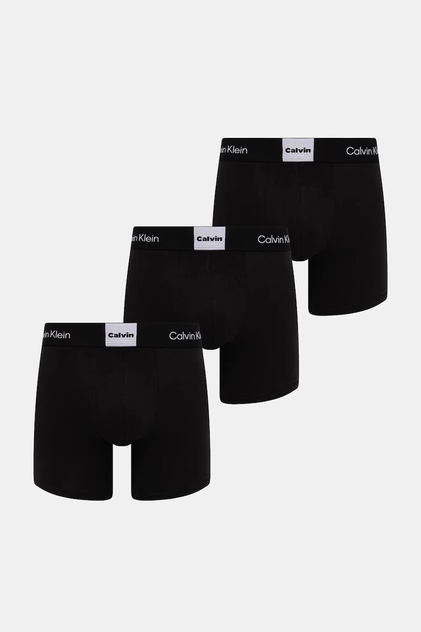 Boxerky Calvin Klein Underwear 3-pak čierna farba, LV00NB4477