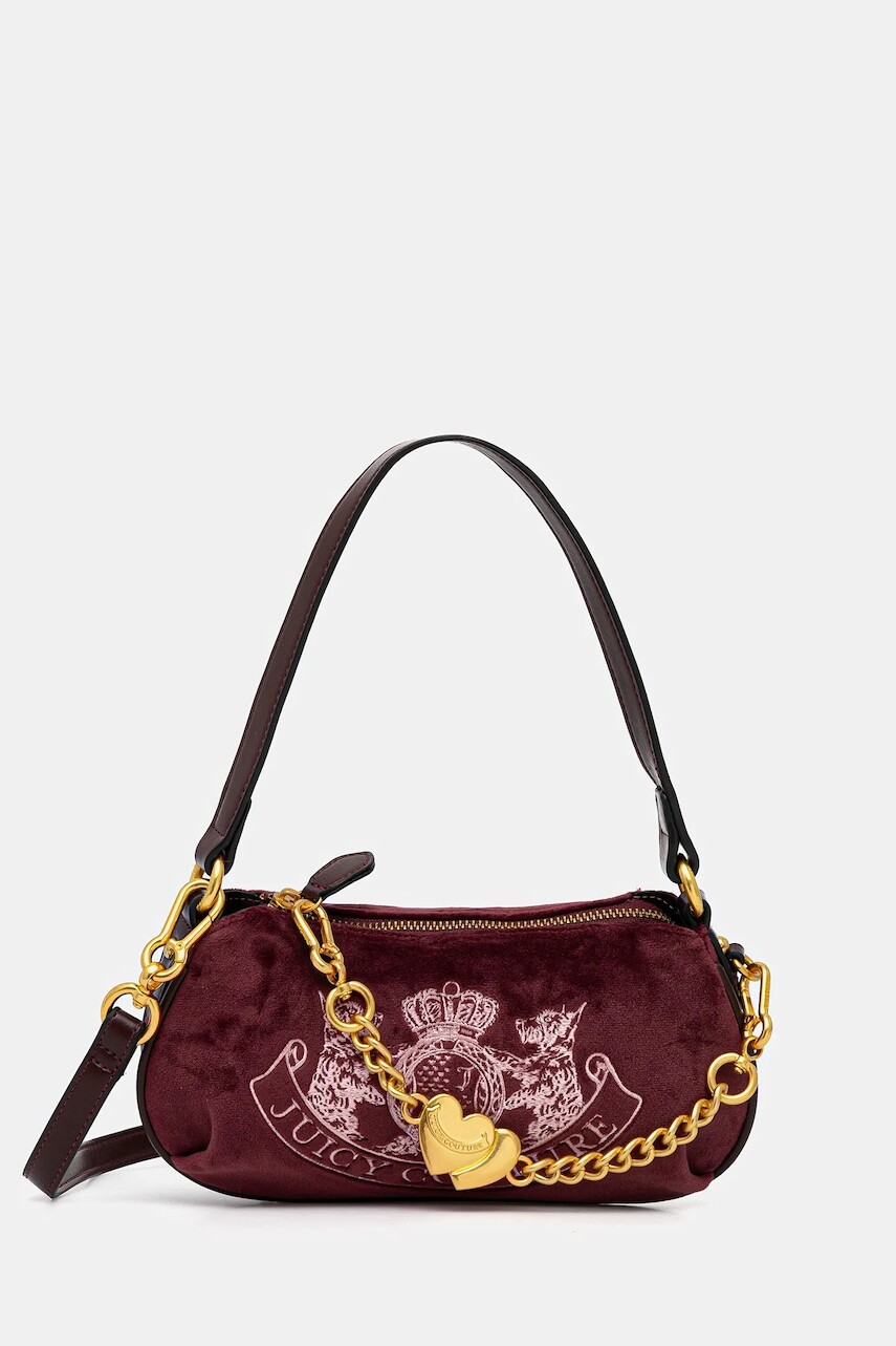 Kabelka Juicy Couture Twig Narrative bordová farba, BIJTG8989WZC