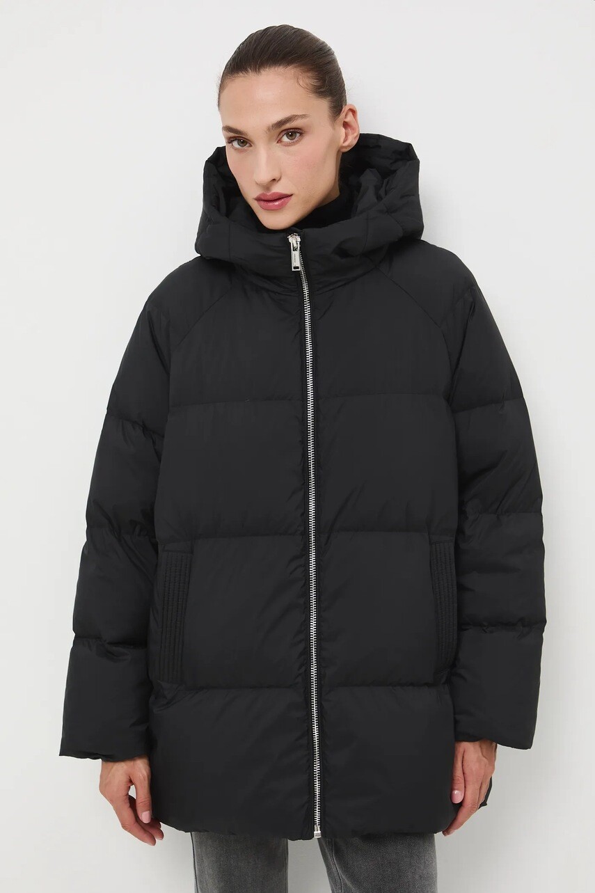 Páperová bunda Medicine čierna farba, zimná, oversize