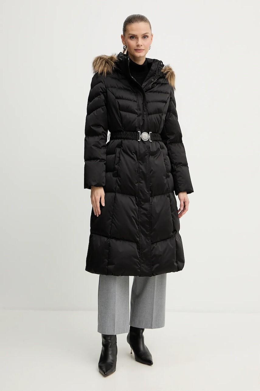 Páperová bunda Guess MARINA čierna farba, W5BL29 W2802