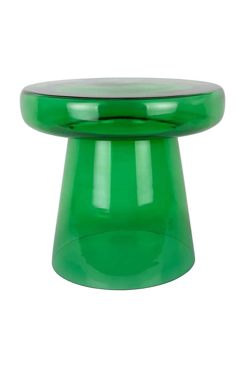 Stolík Leitmotiv Simpleza 41 x 38 cm zelená farba