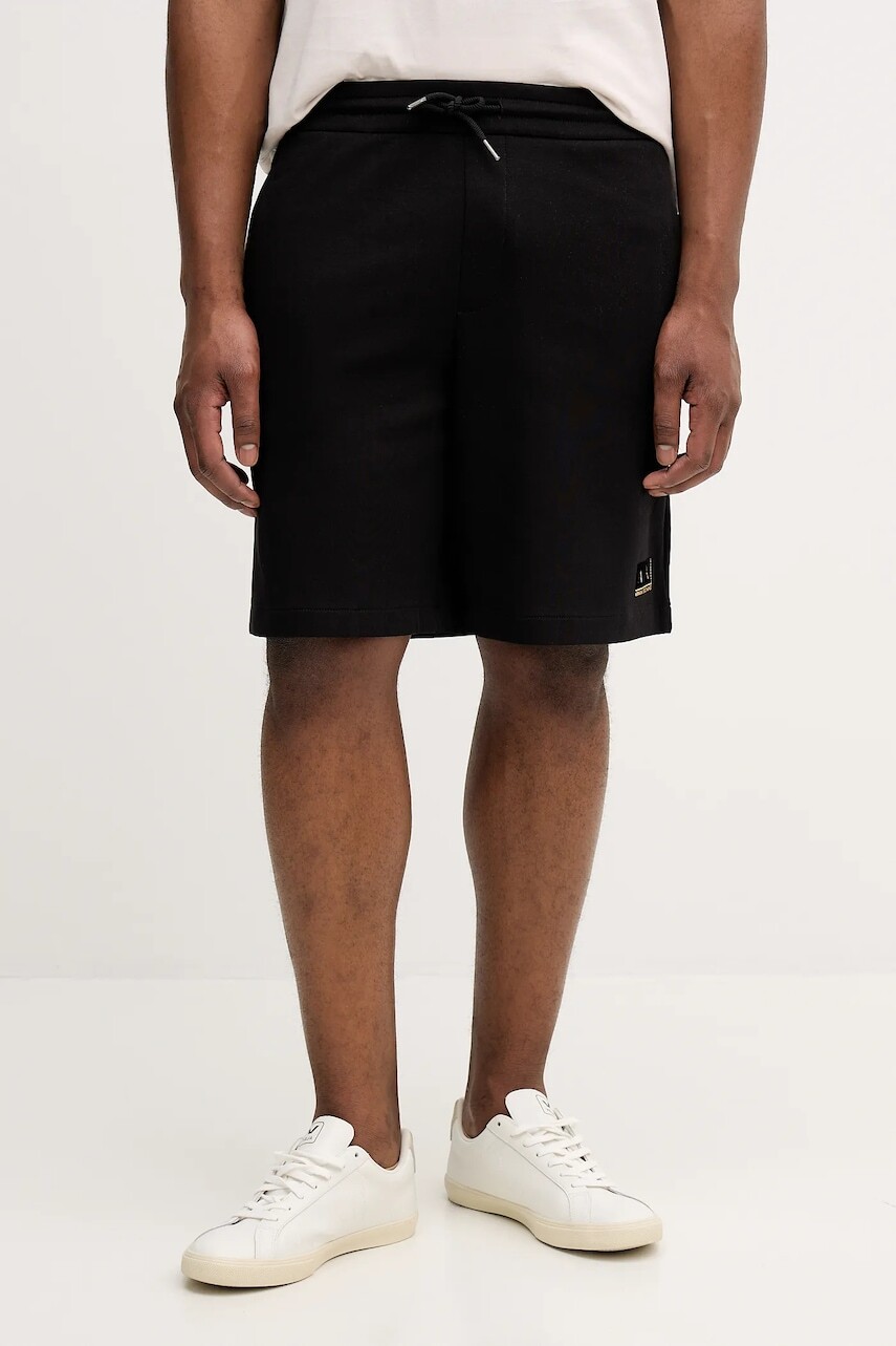 Šortky Armani Exchange čierna farba, XM001887 AF10818