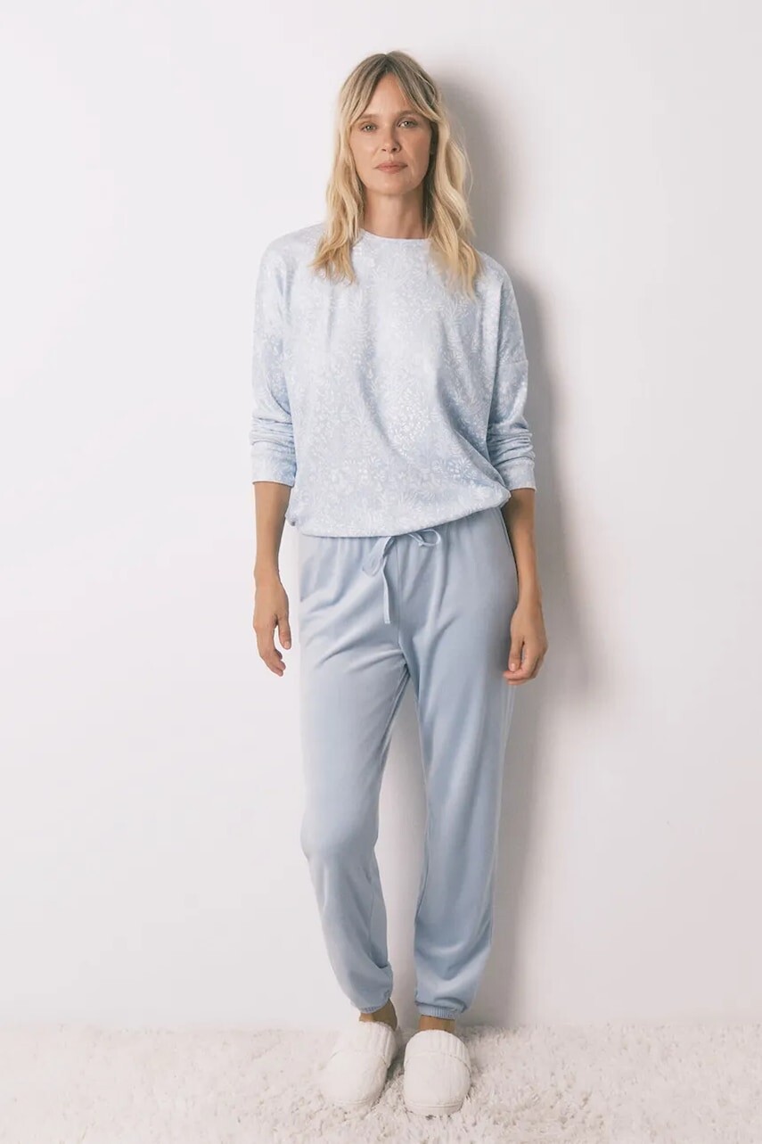 Pyžamo women'secret dámske, modrá farba, 3592446