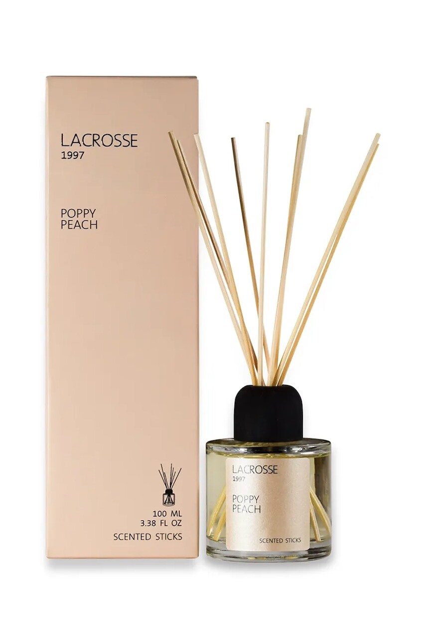 Aroma difuzér Lacrosse POPPY PEACH 100 ml oranžová farba