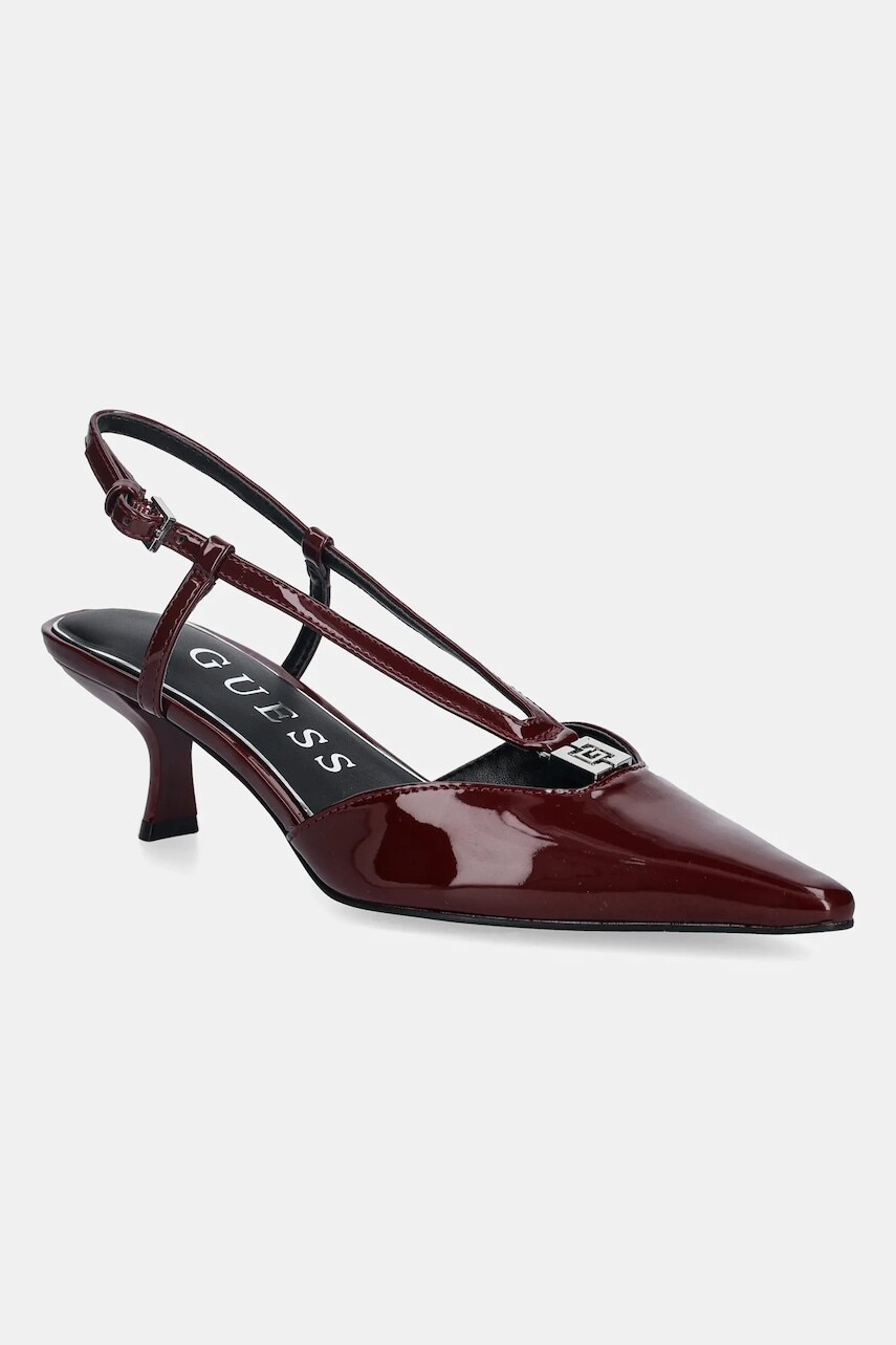 Lodičky Guess DESIE bordová farba, FLFDES PAF08