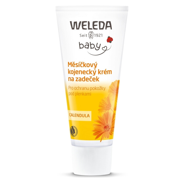 WELEDA Nechtíkový dojčenský krém na zadoček 75 ml