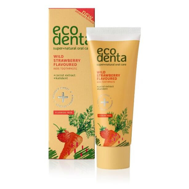 ECODENTA Detská zubná pasta s vôňou lesných jahôd 75 ml