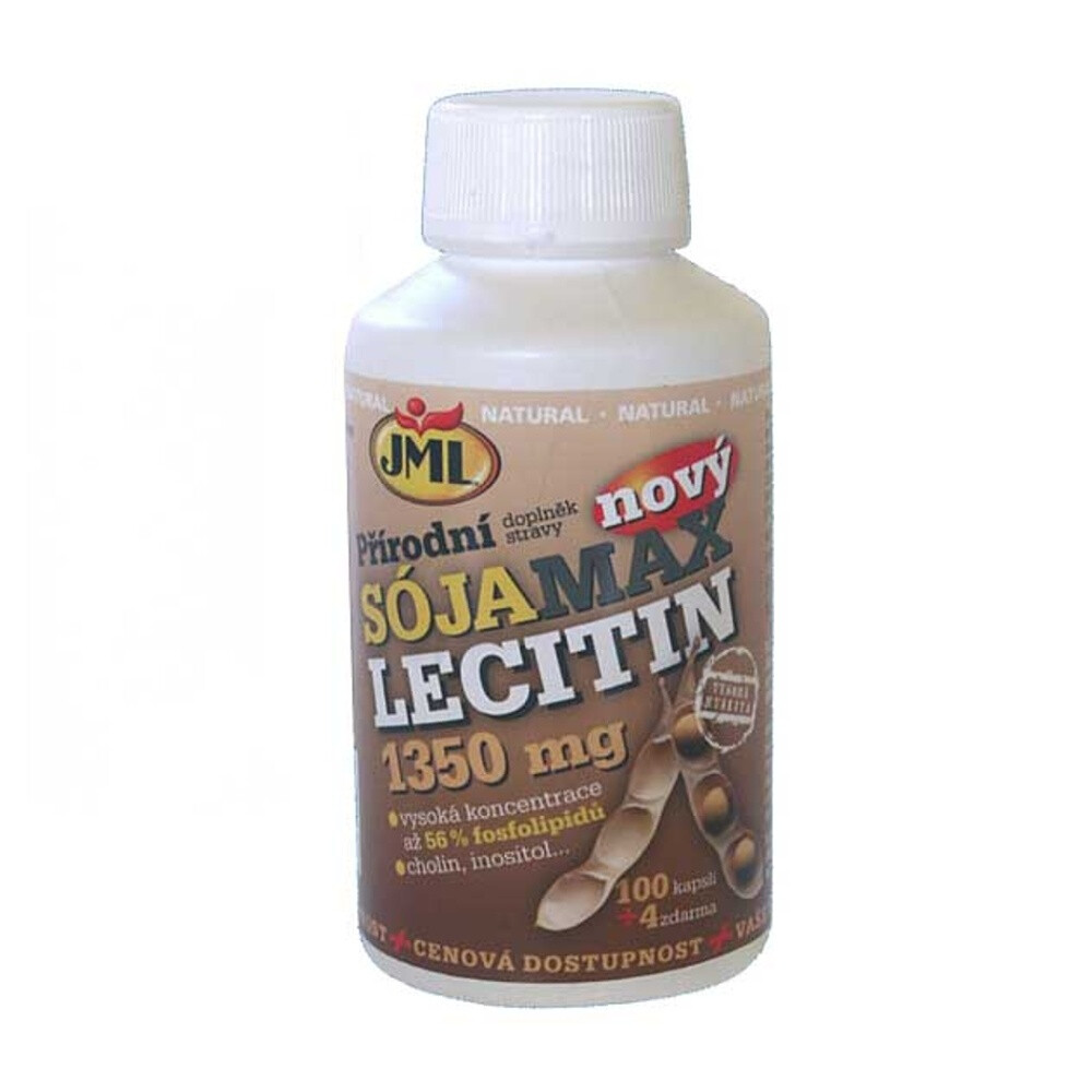 JML Sója max lecitín 1350 mg 100 + 4 kapsule ZADARMO