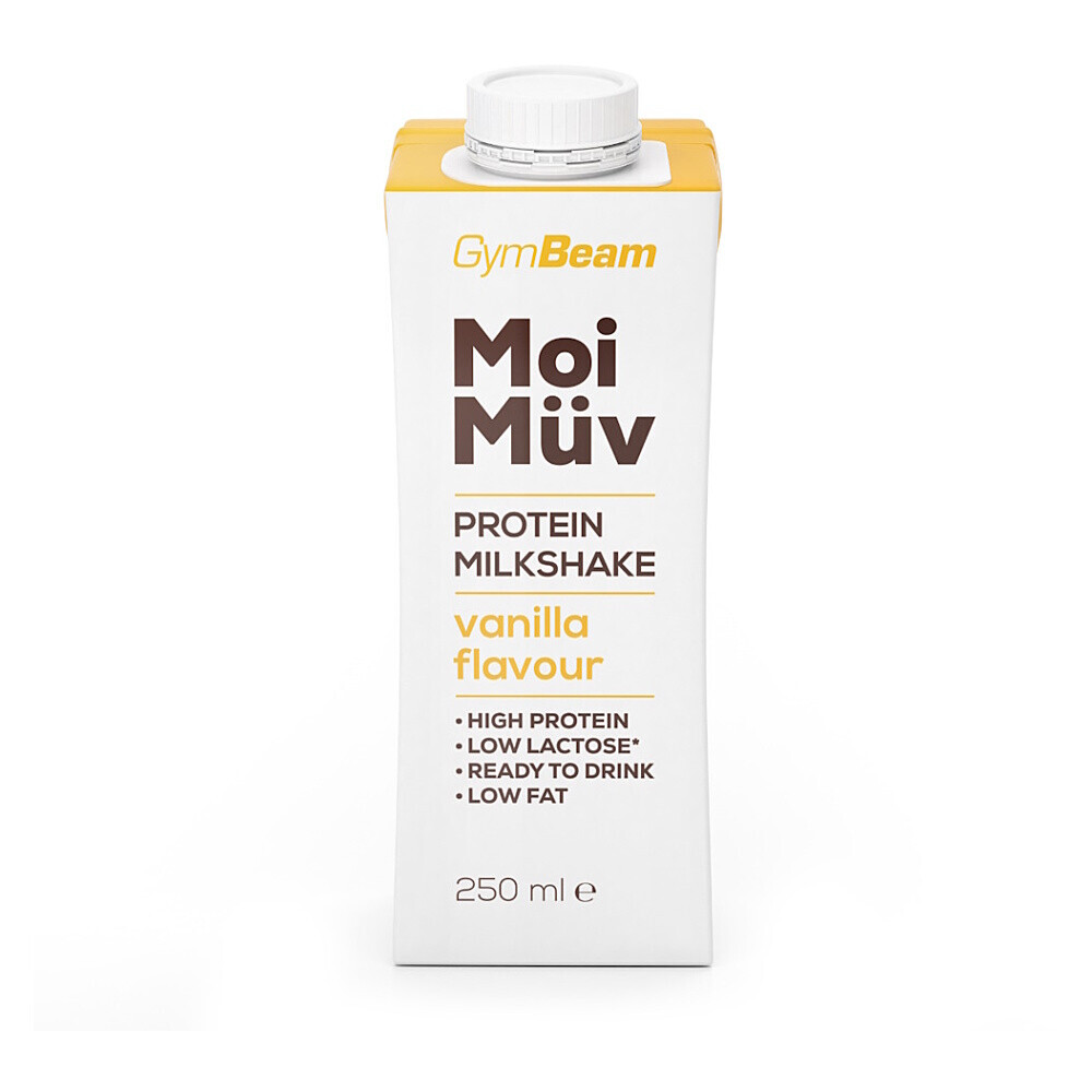 GYMBEAM MoiMüv proteínový milkshake vanilka 250 ml