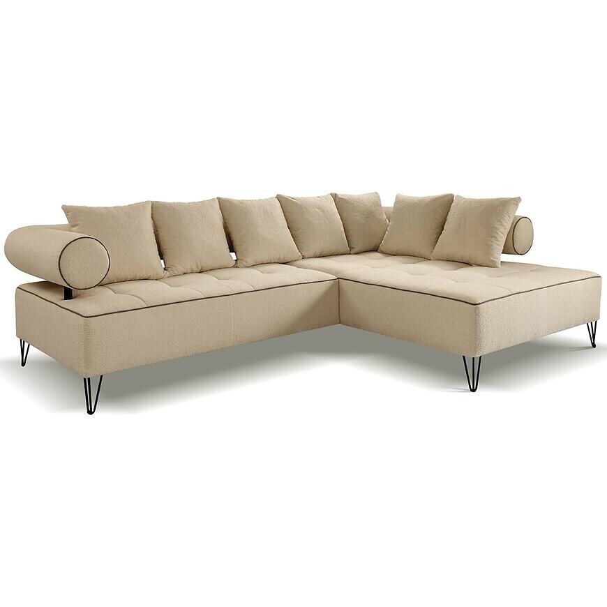 Rohová sedacia súprava Vivienne L pravý Lambi 10