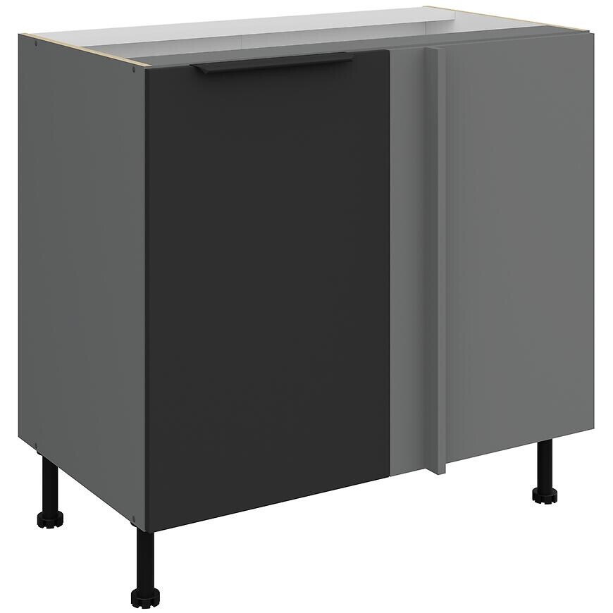 Kuchynská skrinka Aria-Bl/Ant Anti Fingerprint 105 Nd 1f Bb