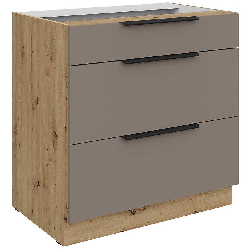 Kuchynská skrinka Aria-Ta/Ar Anti Fingerprint 80d 3s Bb