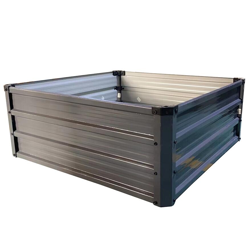 Kovový vyvýšený záhon 90x90x35 TC-208
