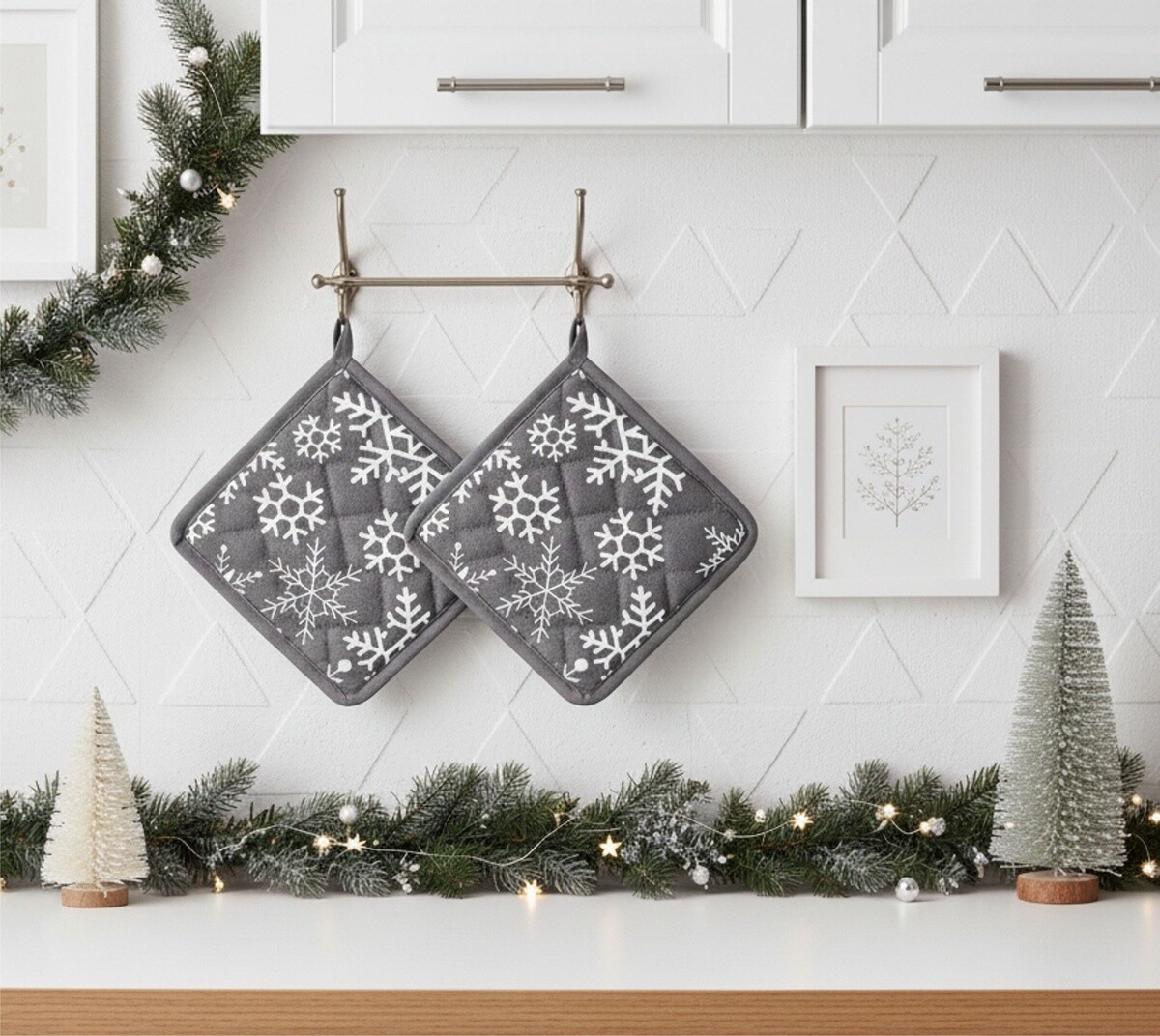 Podložka, Vločky 3035, 18 x 18 cm