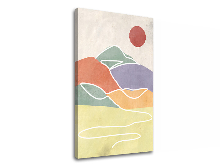 Obraz na plátne ABSTRAKTNÁ PRÍRODA 001 | rôzne rozmery