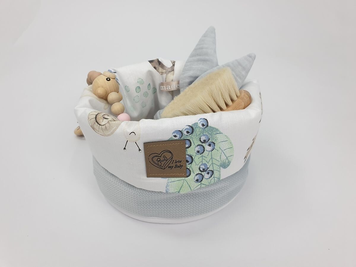 Úložný košík na plienky - Ježko a priatelia