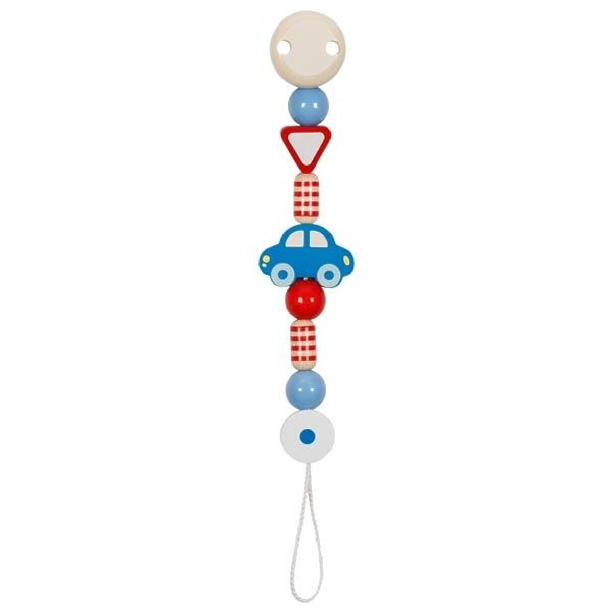 Klip na cumlík s autíčkami