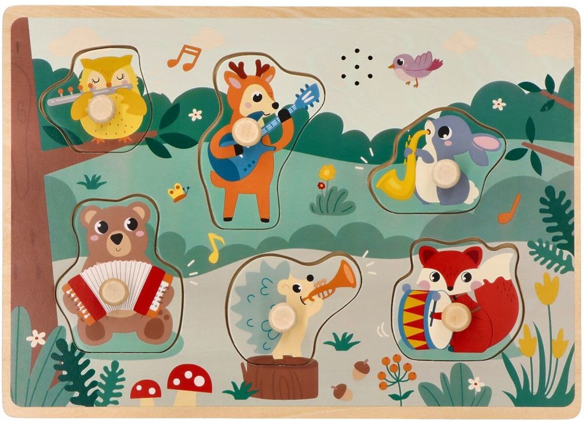 Zvukové puzzle nástroje