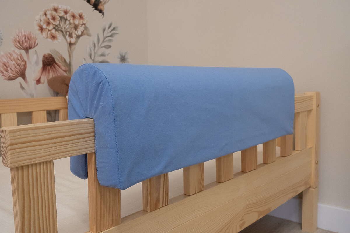 Chránič na posteľ Ourbaby - Jersey - Nebeský 50 cm