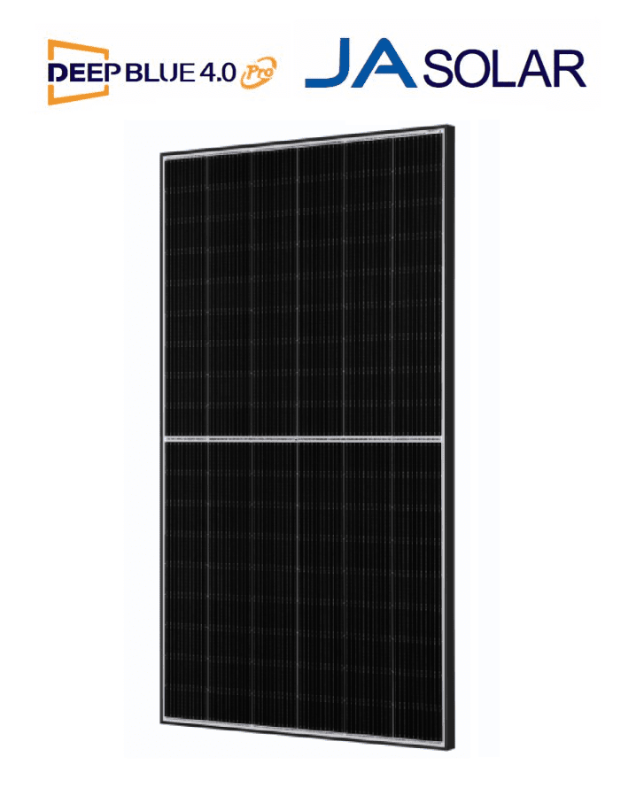 JA Solar 460Wp Black Frame Bifacial Double Glass 23% JAM54D40-460/LB Množstvo: 36ks paleta