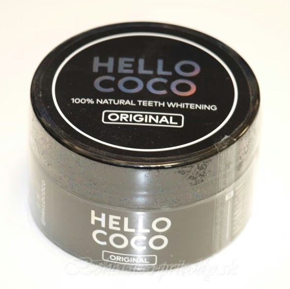 Výpredaj -. Hello Coco - Aktívne uhlie na bielenie zubov