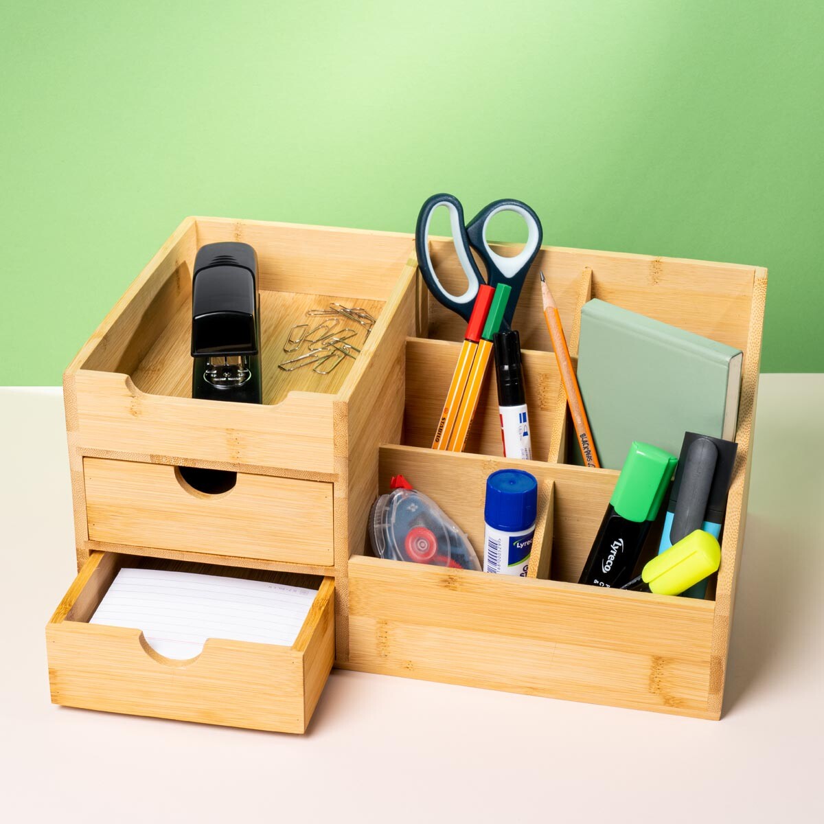Drevený organizér Deluxe