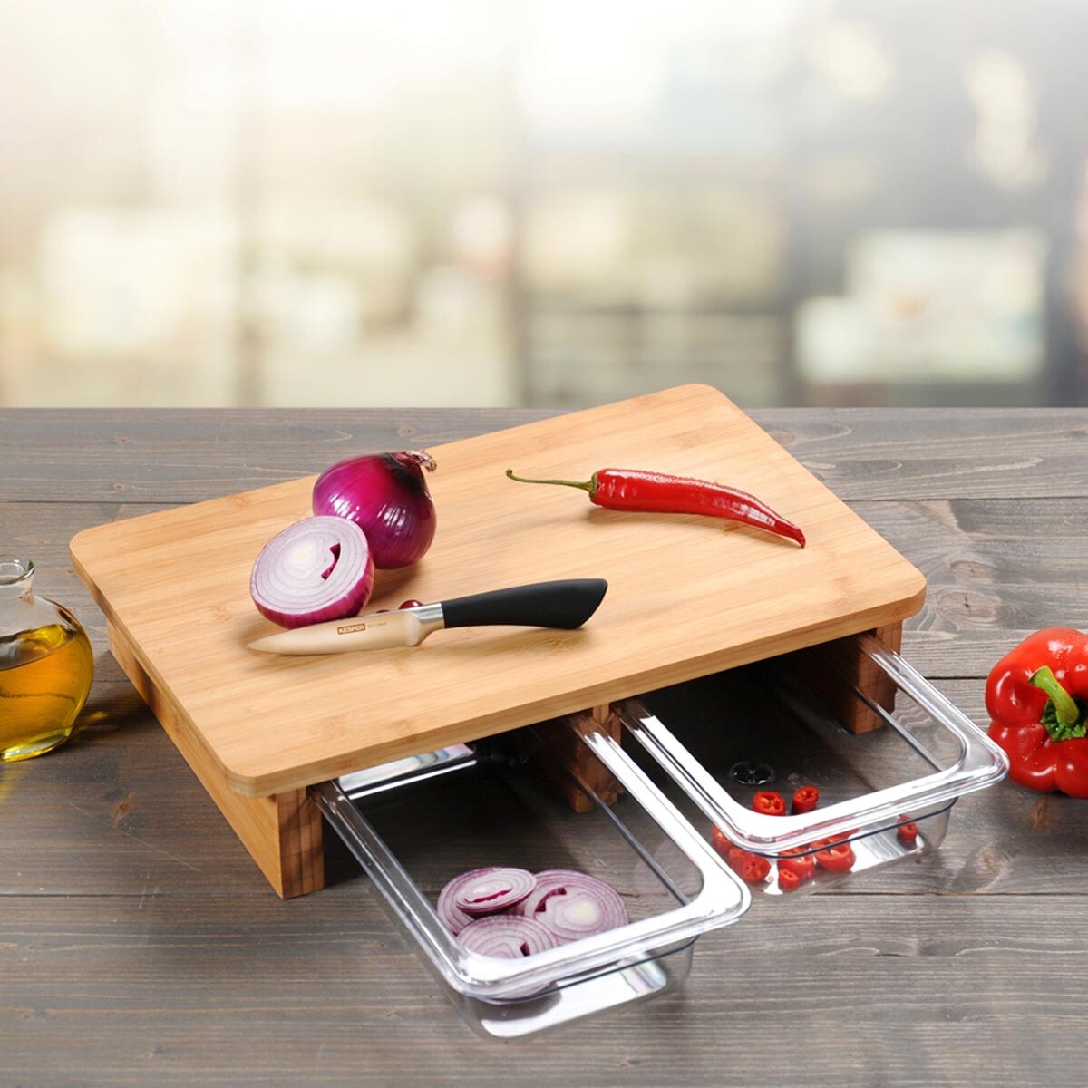 Bambusová doska na krájanie