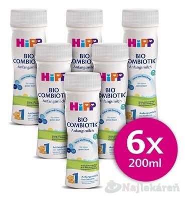 HiPP 1 BIO COMBIOTIK 6 x 200ml