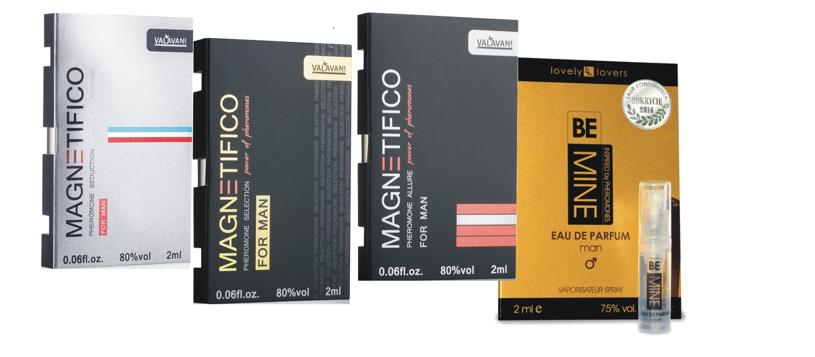 VALAVANI Vzorky parfumov pre mužov Magnetifico