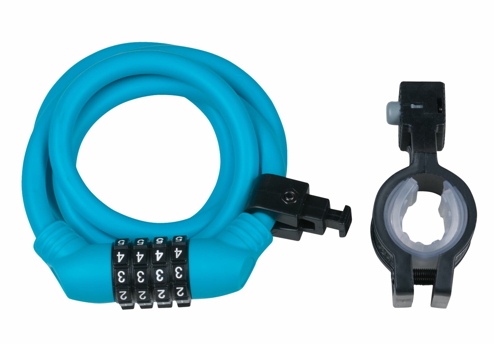 Cytec Soft Spiral Cable Lock 4-code , Zámek, Velikosť: Univerzálna veľkosť