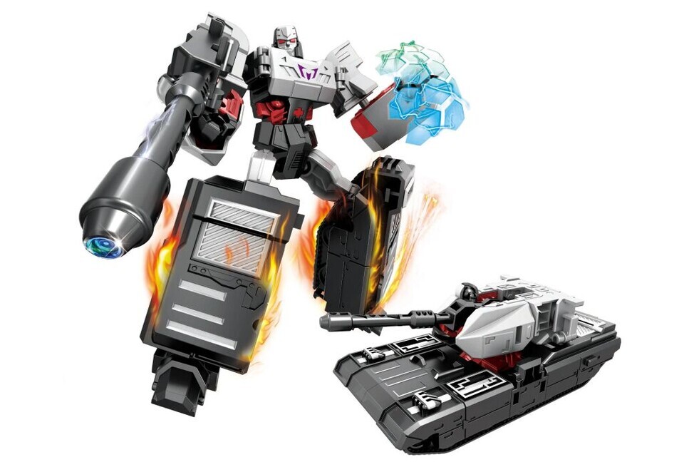 Autorobot Tank King s príslušenstvom 19cm