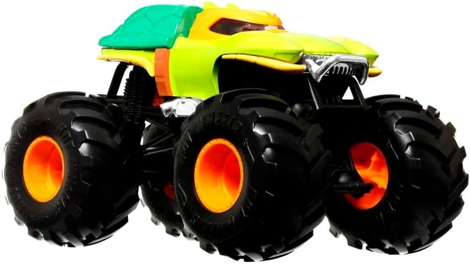 Mattel Hot Wheels Monster Truks Turtles Michelangelo