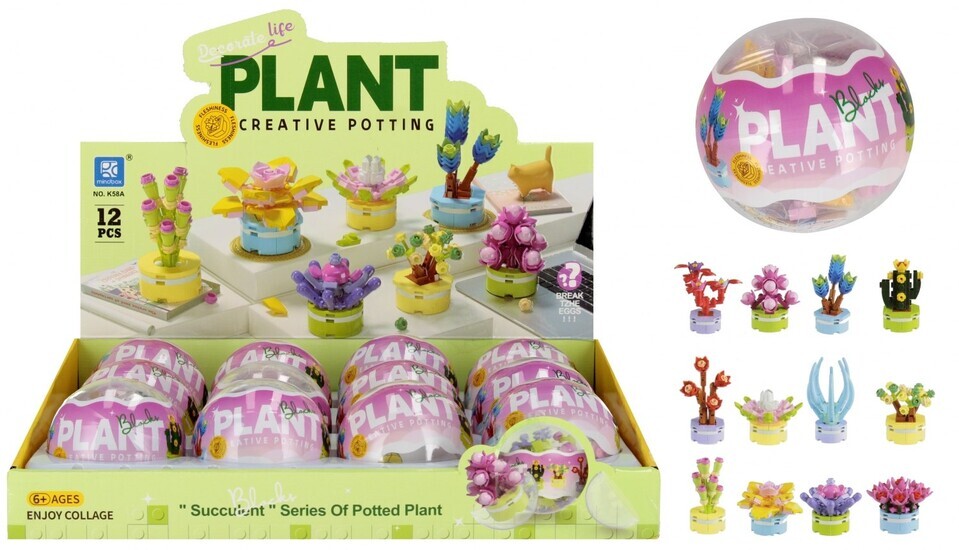 Stavebnica Kaktus mix