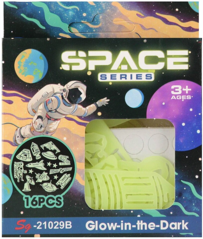 Vesmírne nálepky 16ks