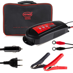Nabíjačka 12V autobatérie - 130/190Ah s funkciou udržiavania batérie Heyner