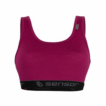 SENSOR MERINO ACTIVE dámska podprsenka lilla Veľkosť: S 8592837047119