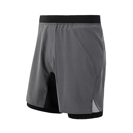 SENSOR TRAIL pánske šortky sivá / čierna Veľkosť: L 8592837059044