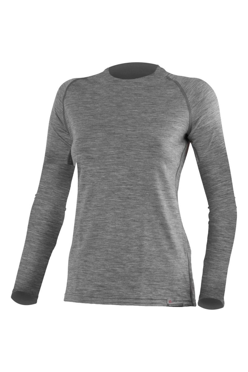 Lasting Atila 8484 šedej vlnené merino triko Veľkosť: L 8595067833378