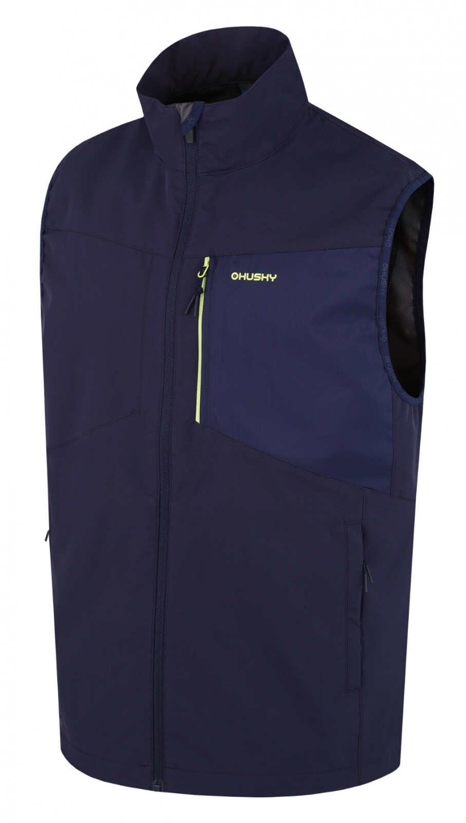 Husky Pánska softshell vesta Salien M dk. blue Veľkosť: S