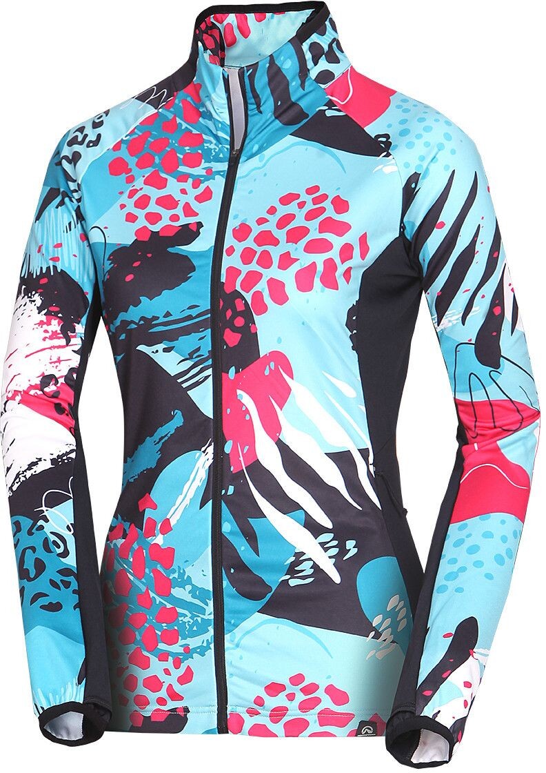 Northfinder ZLIECHOVA 2 dámska mikina splashprint MI-46252SKP-632 Veľkosť: S