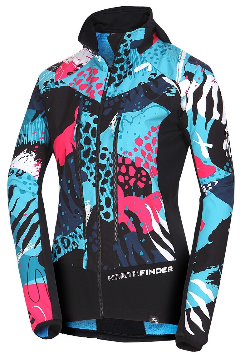 Northfinder KRIZNA 2 dámska bunda splashprint BU-48102SKP-632 Veľkosť: S