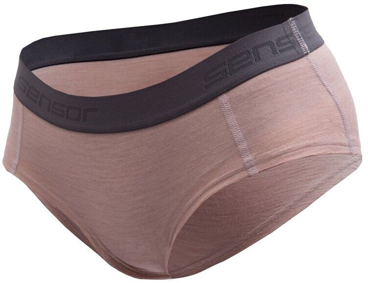 SENSOR MERINO AIR dámske nohavičky dusty pink Veľkosť: L
