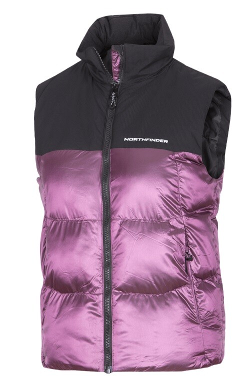 Northfinder SHANNA plumblack dámska vesta VE-4500OR-671 Veľkosť: S 8584153639383