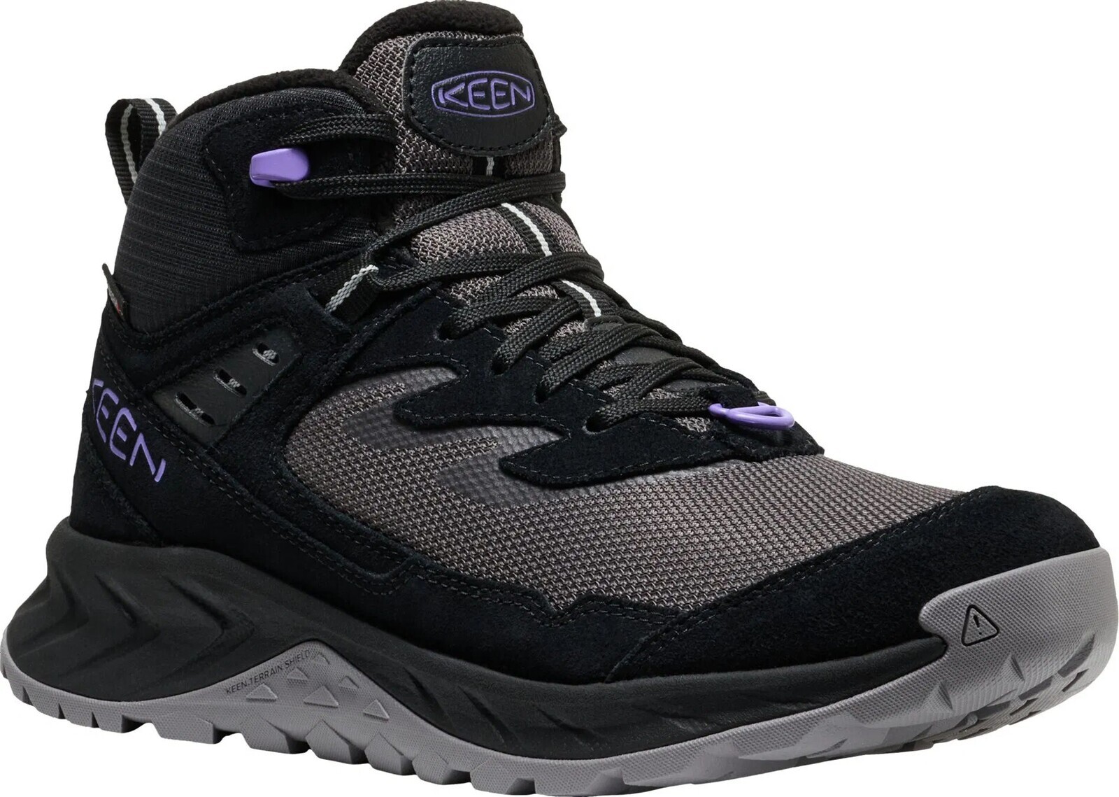 Keen HIGHTRAIL MID POLAR WOMEN čierny/aster purple Veľkosť: 38,5 195208783173